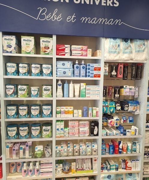 Univers bébé et maman : laits infantiles, soins et puériculture